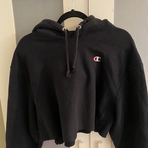 CHAMPION cropped hoodie